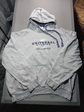 Universal Studios Hollywood Distressed Hoodie Men's Size Large